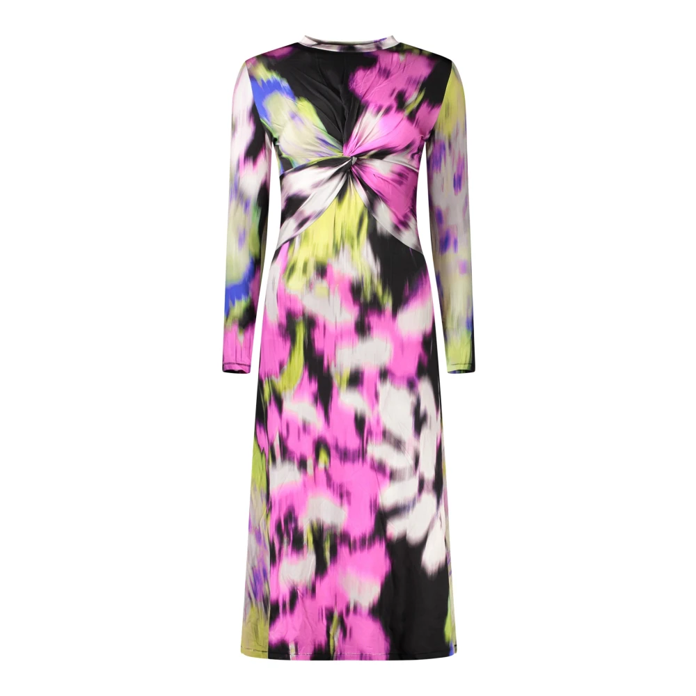 Desigual Pink Viscose Women Dress - L - Image 2