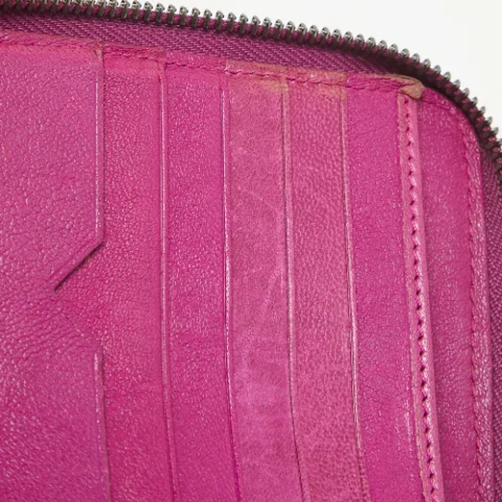 Proenza Schouler Pre-owned Leather wallets Purple Dames