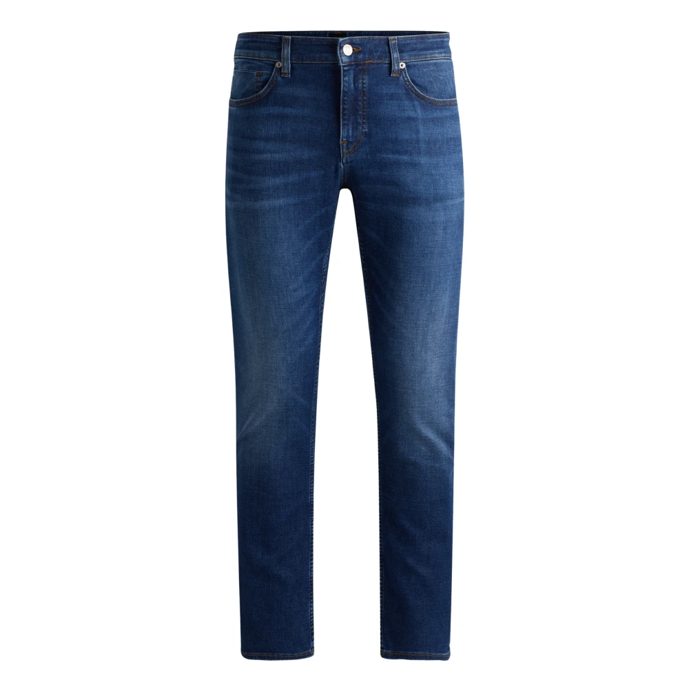 Hugo Boss Delaware Slim Jeans i mörkblå denim Blue, Herr