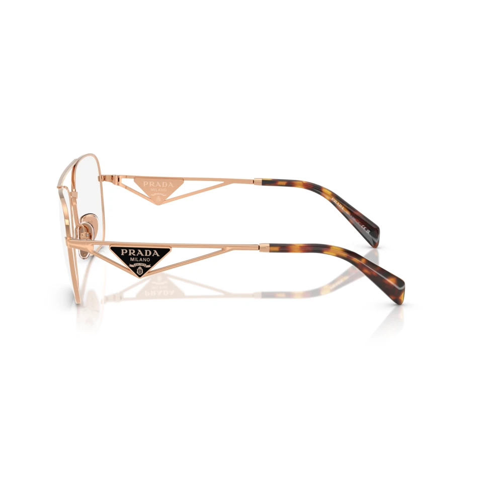 Prada Stijlvolle Bril Svf1O1 Yellow Dames