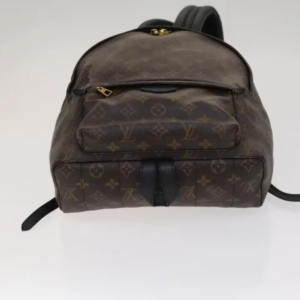 Louis Vuitton Vintage Pre-owned Canvas backpacks Brown Dames