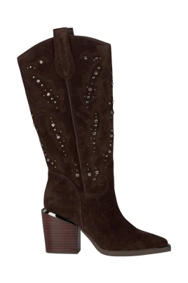 Studded klackstövel stenar