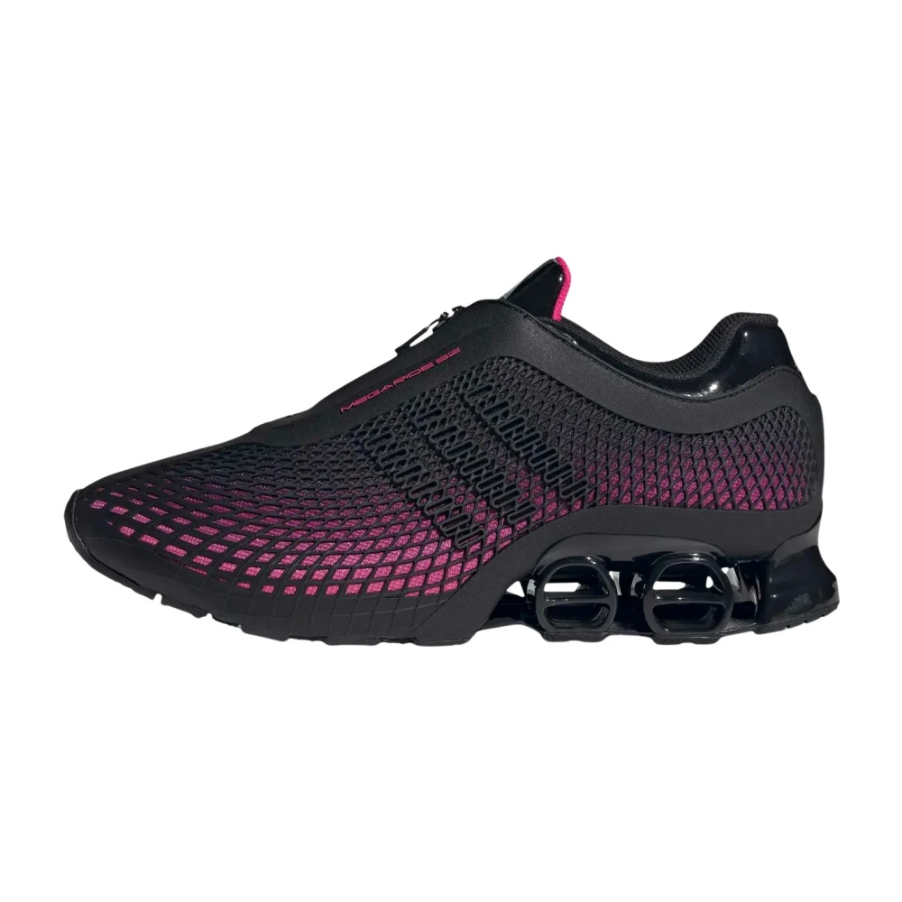 Adidas Black Running Shoes, Male, 9 1/3 Uk, Megaride S2