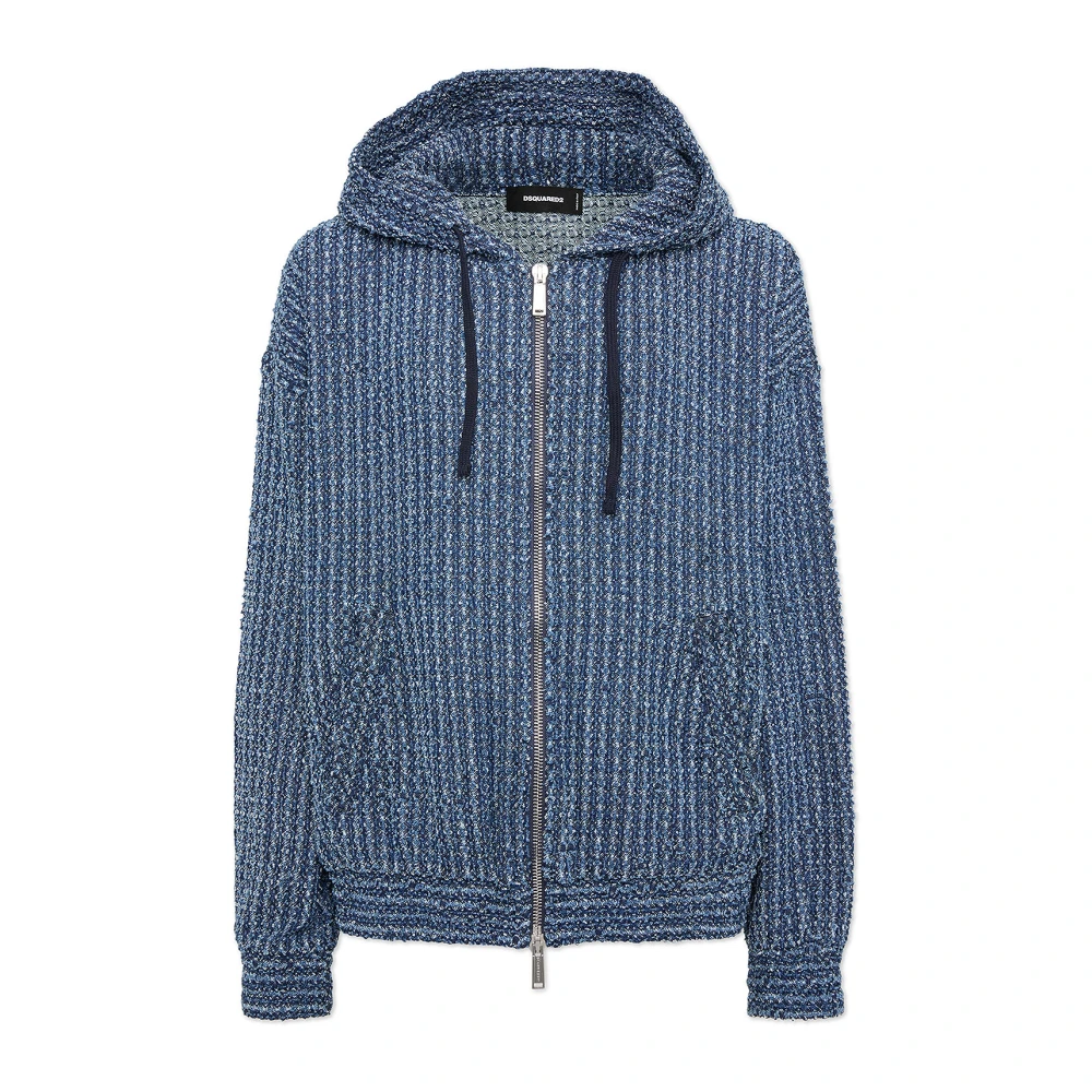 Sweatshirts & Hoodies > Zip-throughs - - Dsquared2 - Modalova