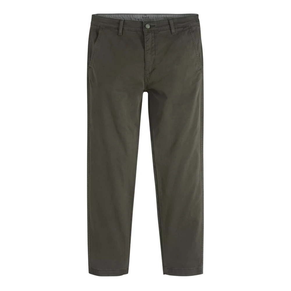 Levi's Standard Tapered Fit Chino Trousers, Dark Green, Size 36, Inside Leg Regular, Men - Image 3