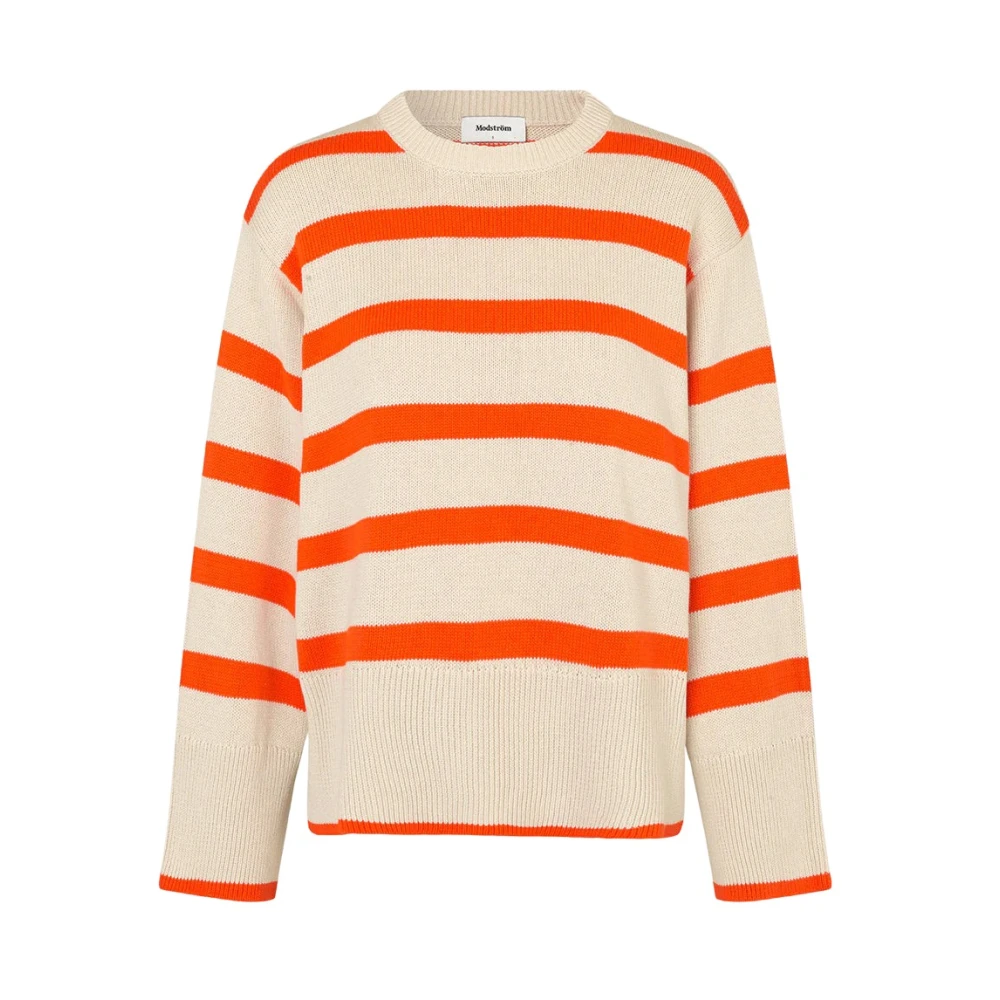 Modström Gestreepte katoenen trui Multicolor Dames