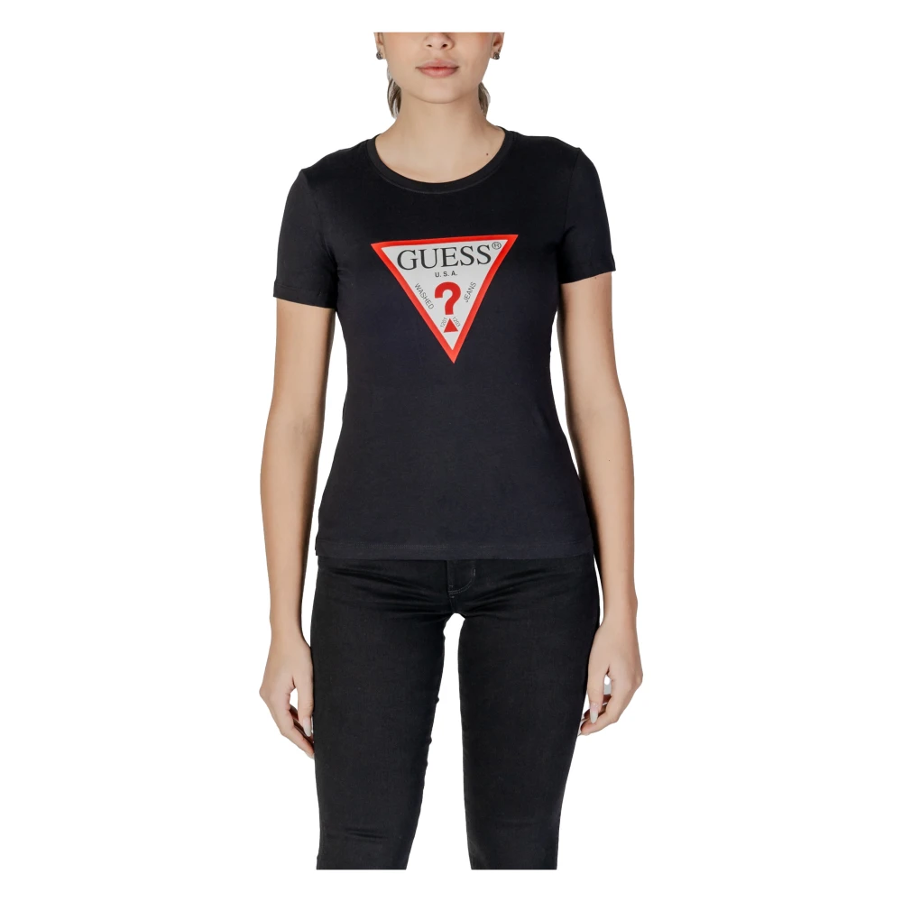 Guess - Tops > T-Shirts - Black - Guess - Modalova