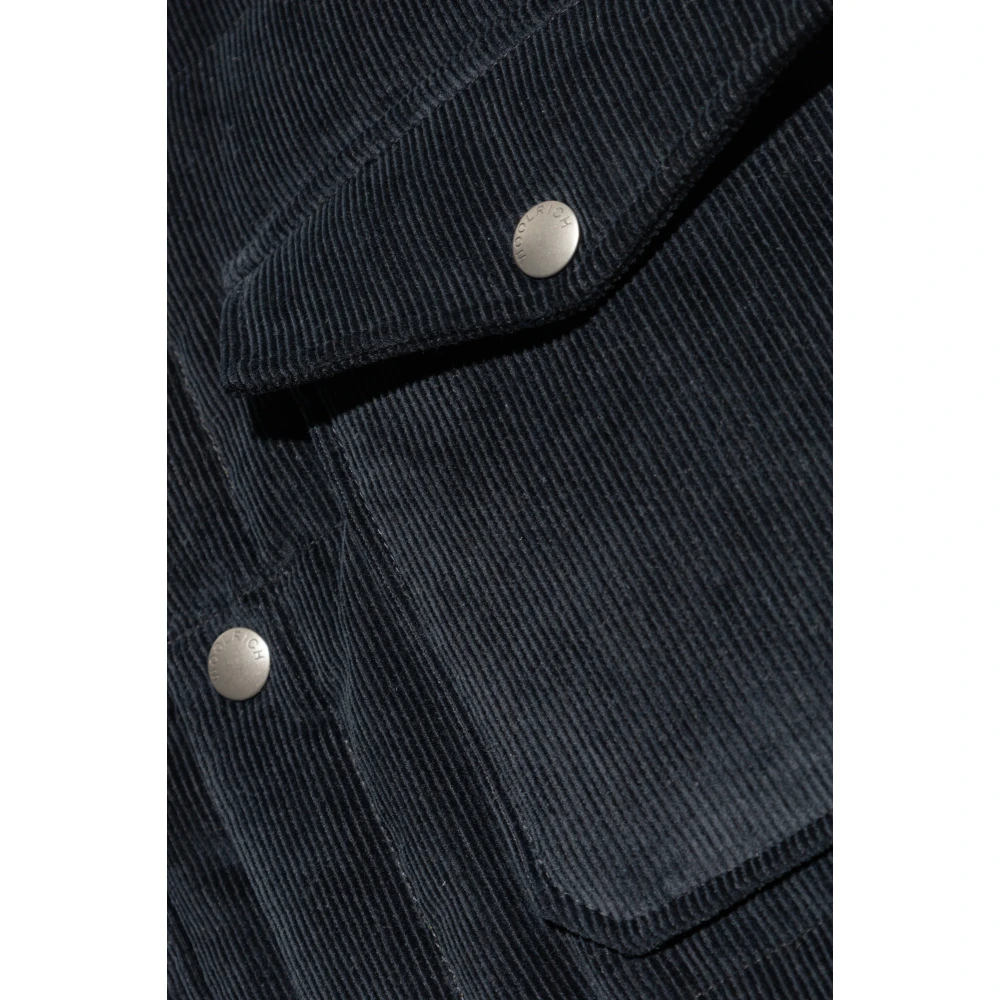 Woolrich Ribfluwelen Donsjas Blue Heren