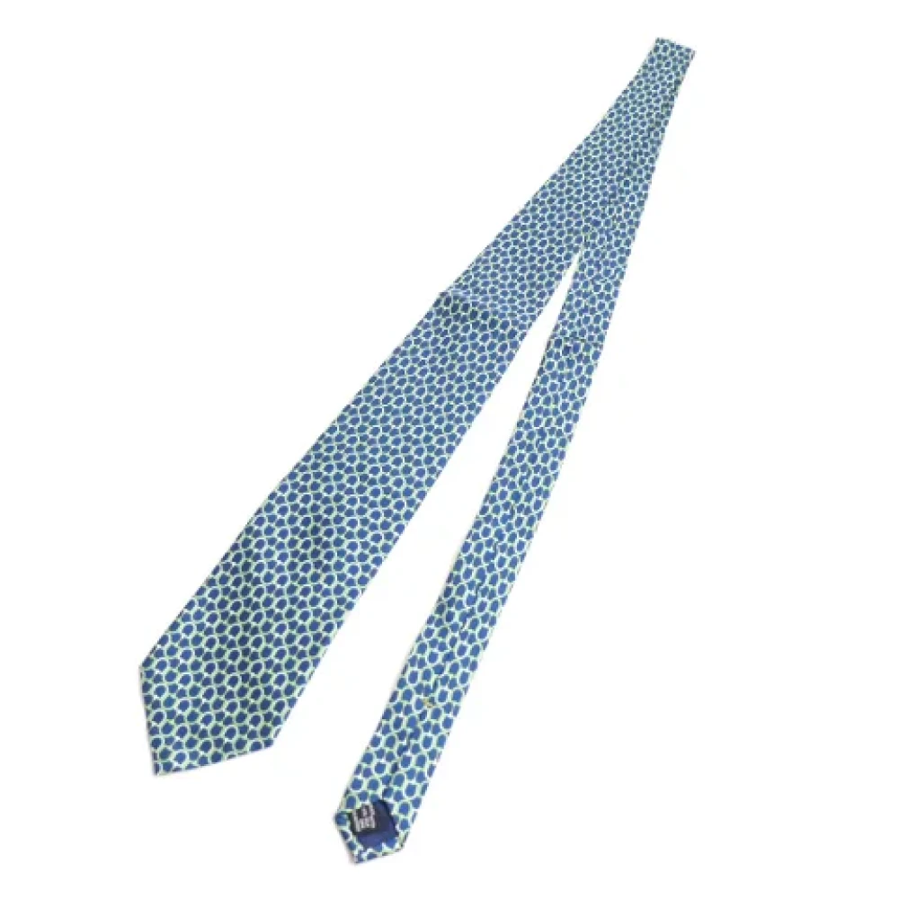 Gucci Vintage Pre-owned Canvas home-office Blue Heren