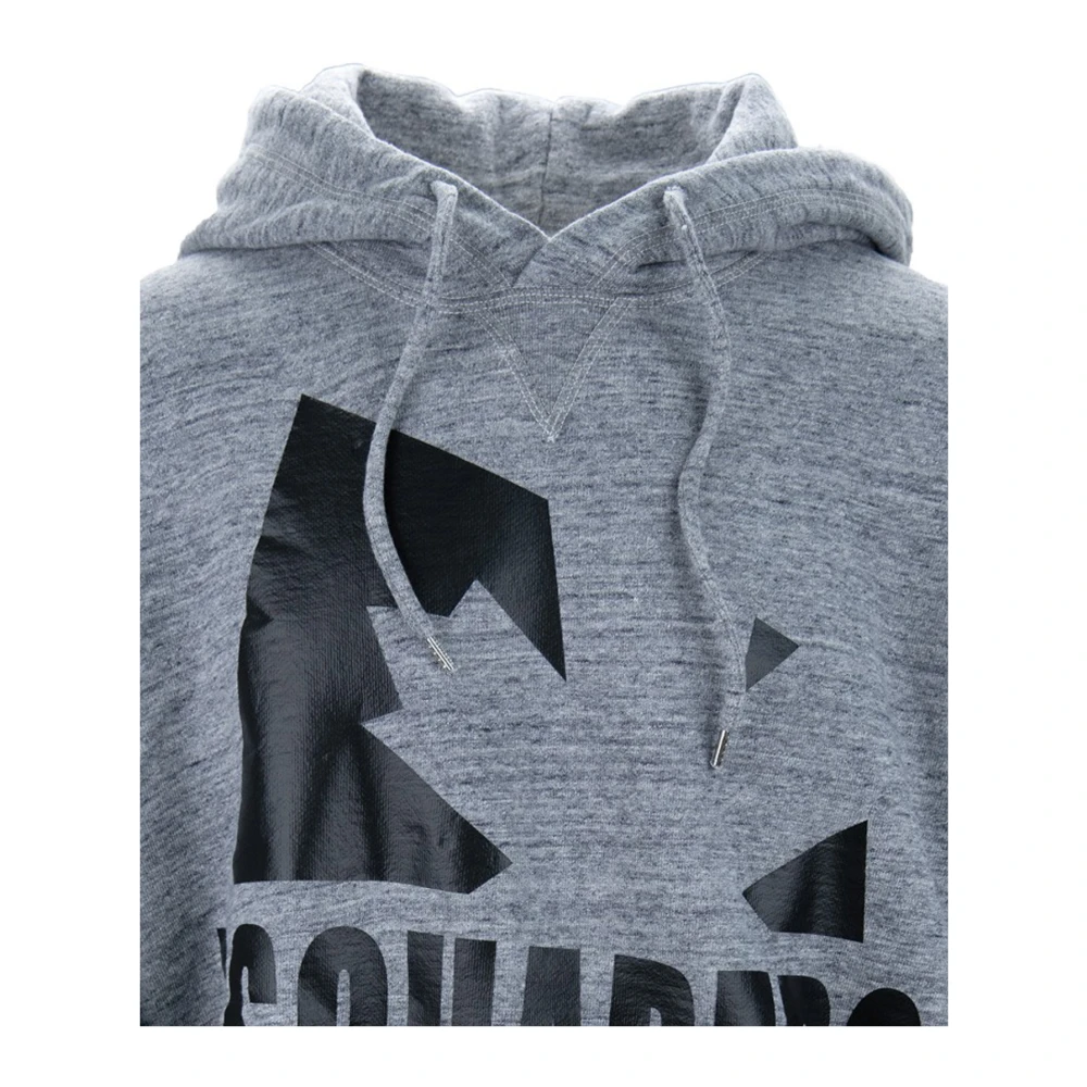 Dsquared2 Heren Sweatshirt met Veters Gray Heren