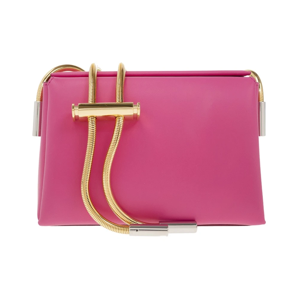 Marni Women's Pink Shoulder Bag With Logo
