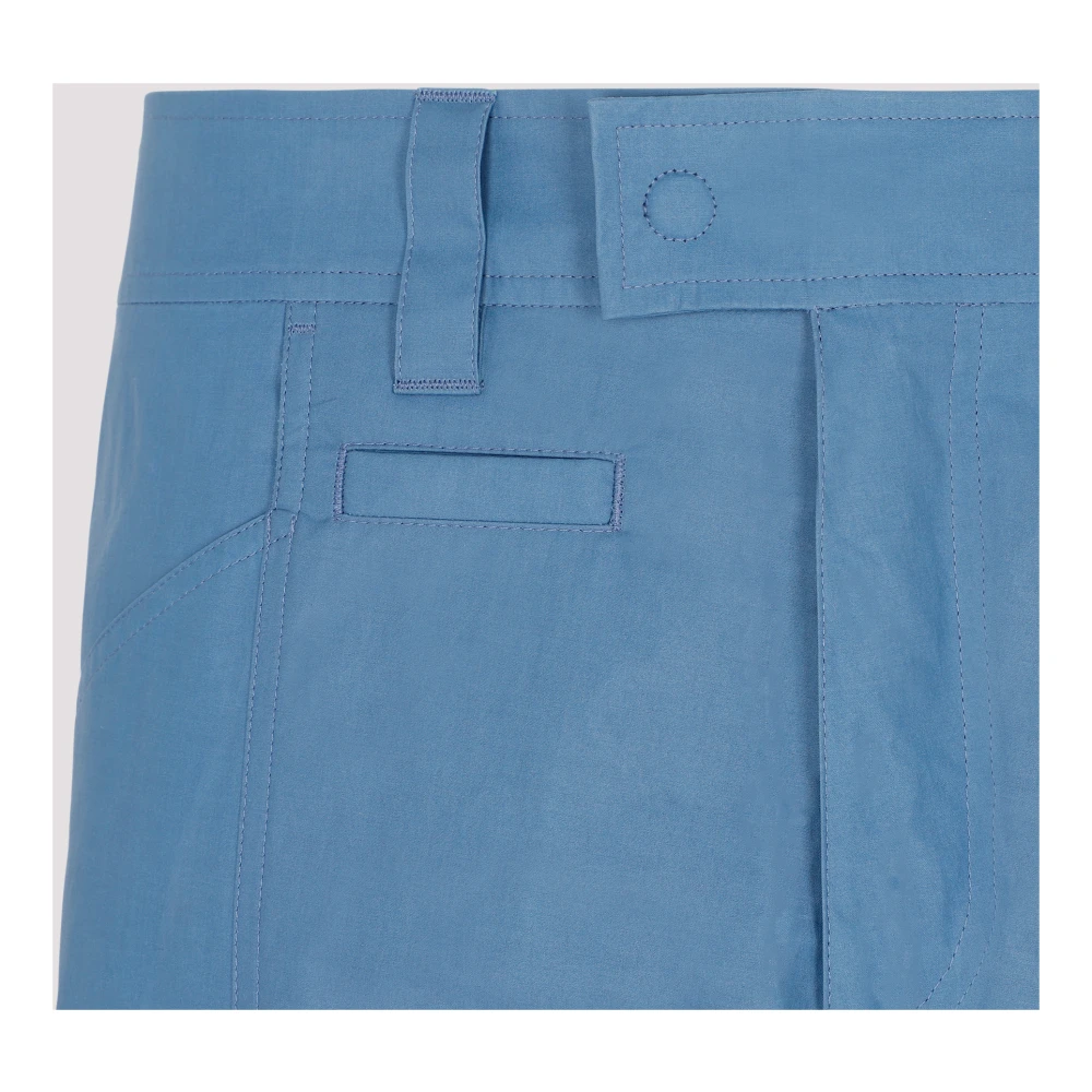 Dior Wide Trousers Blue Heren