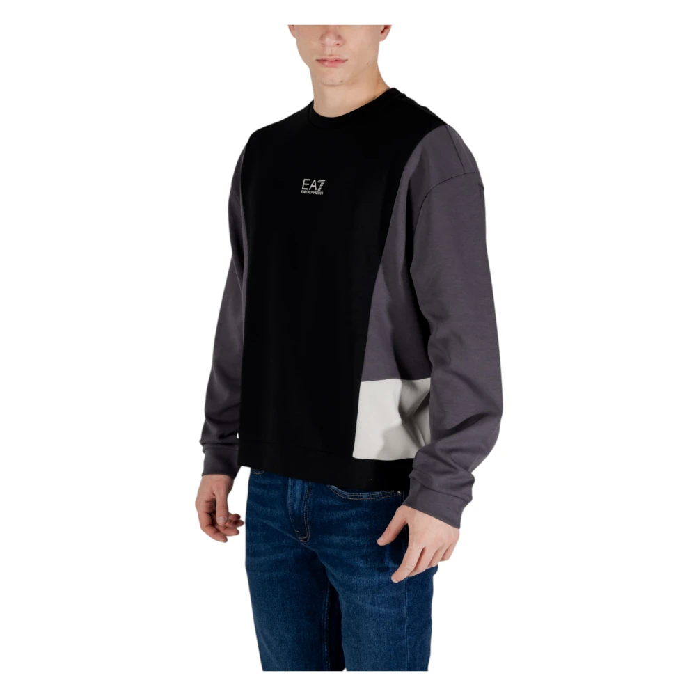 Emporio Armani EA7 Lente Zomer Sweatshirt Black Heren