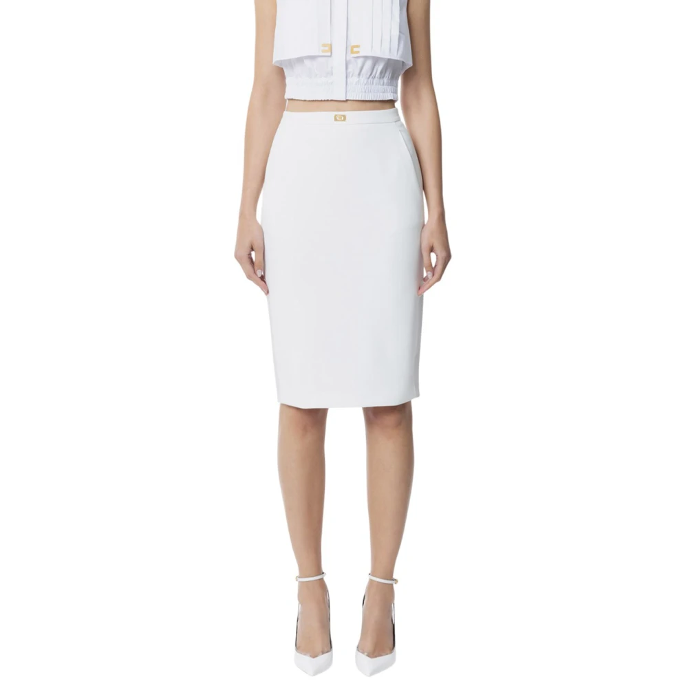 Skirts > Midi Skirts - - Elisabetta Franchi - Modalova