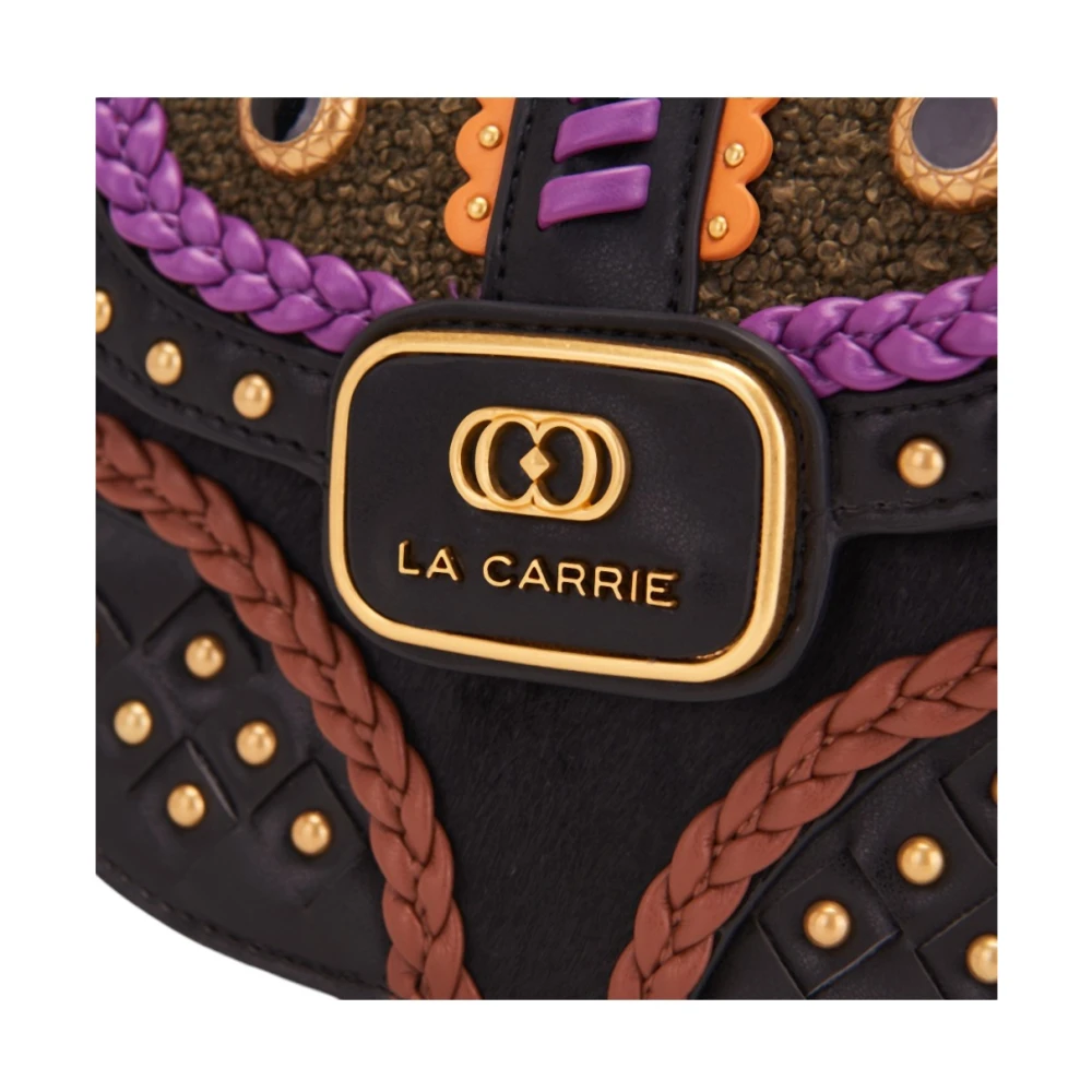 La Carrie Stijlvolle Leren Tas Multicolor Dames