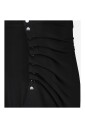 jupe-drapee-en-viscose-noire