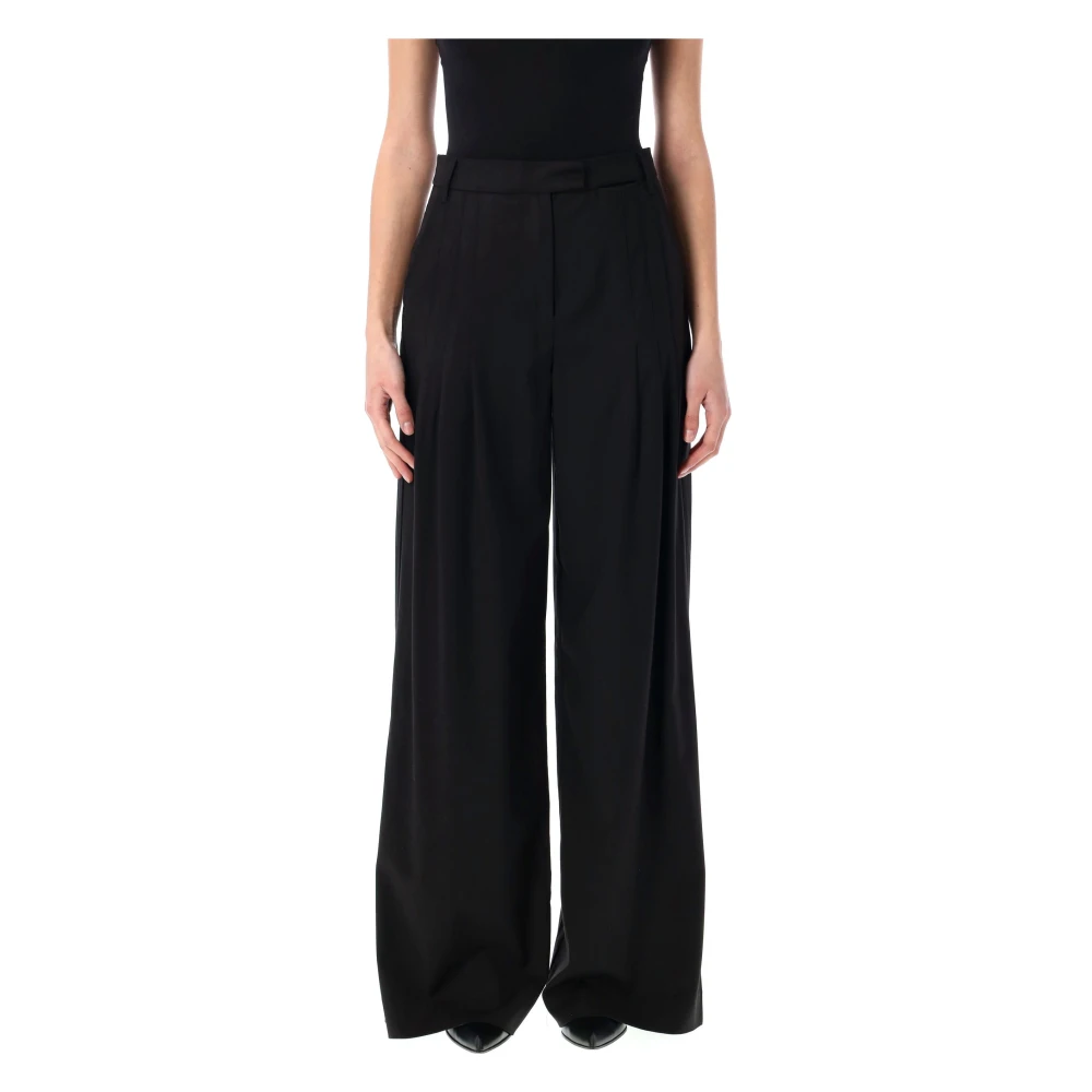 Remain Birger Christensen Wijde Suiting Broek Black Dames