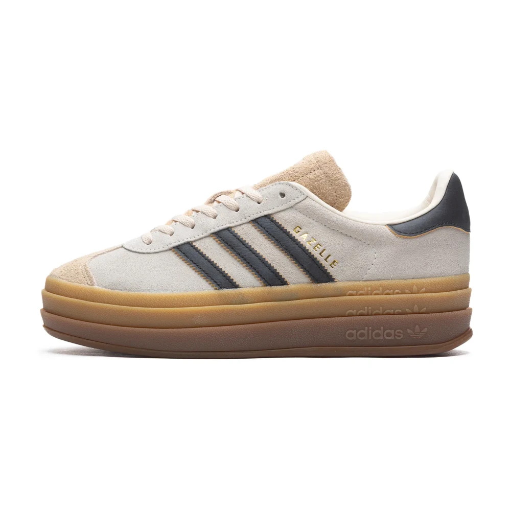 Adidas Women's Beige Skateboarding, 7 Uk, Gazelle Bold