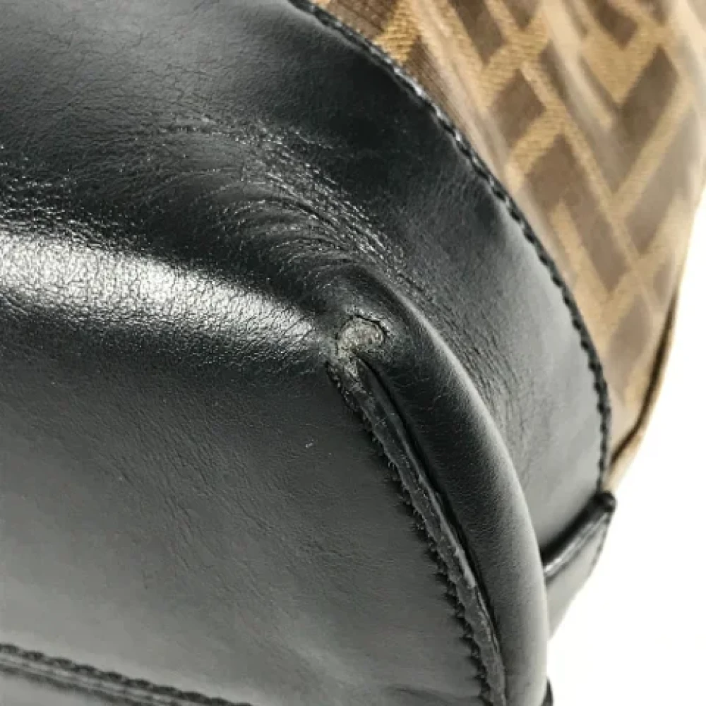Fendi Vintage Pre-owned Plastic fendi-bags Brown Dames