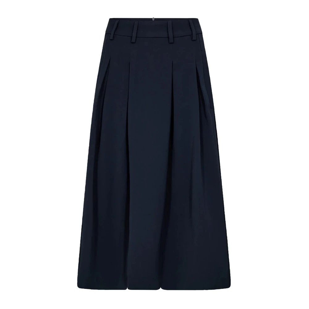 Co'couture Women's Blue Midi Skirts, Xs, Midi Skirts