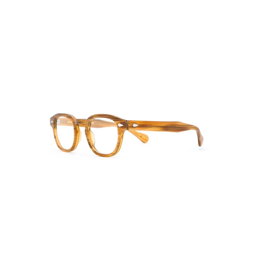 Moscot Unisex Brown Glasses, 49 Mm, Lemtosh Opt Blonde Optical Frame