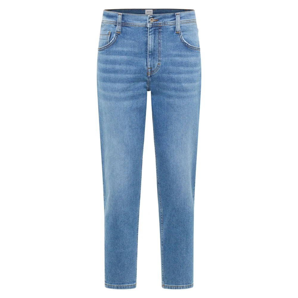 Mustang Denver Tapered Jeans Blue Heren