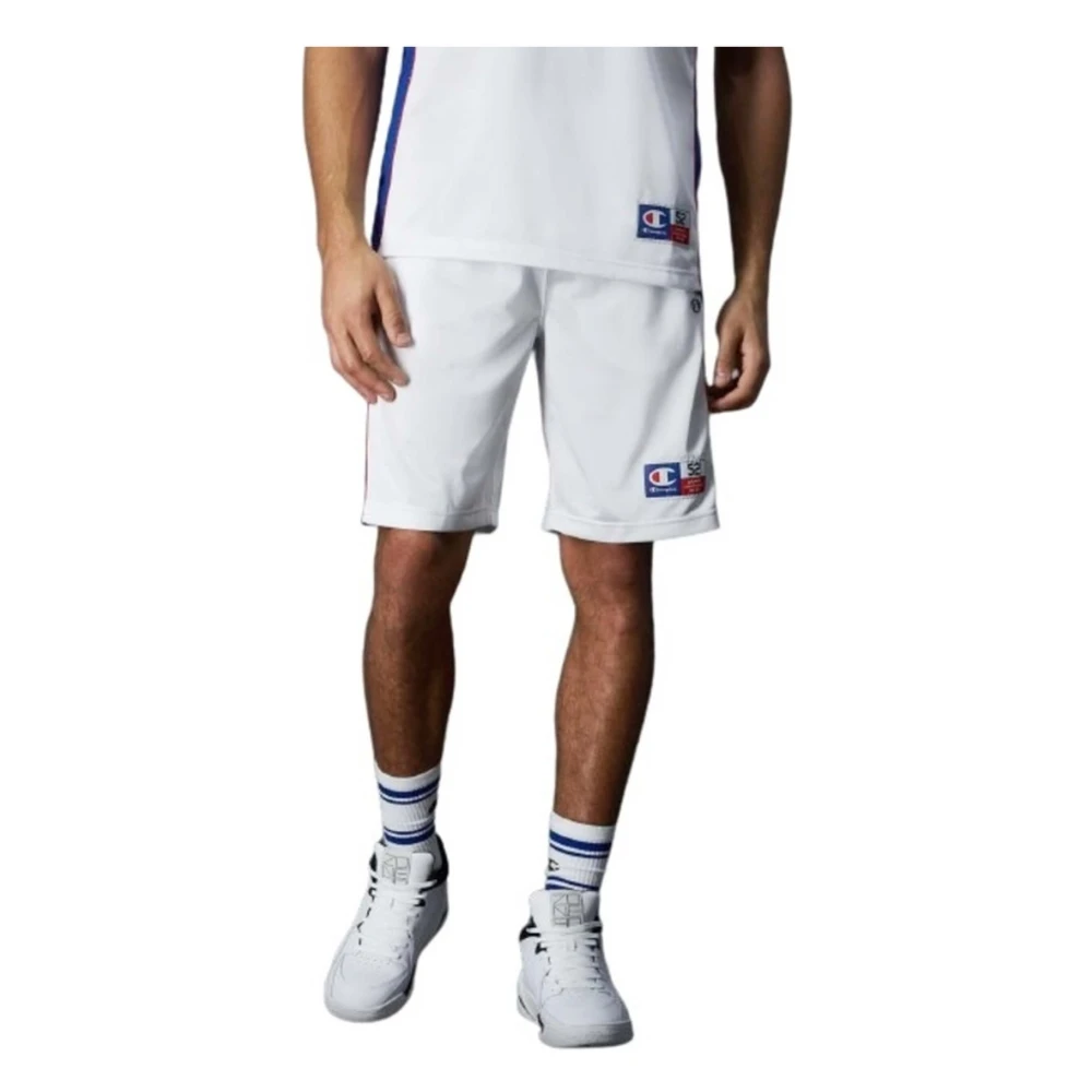 Champion Legacy Retro Sport Shorts White Heren