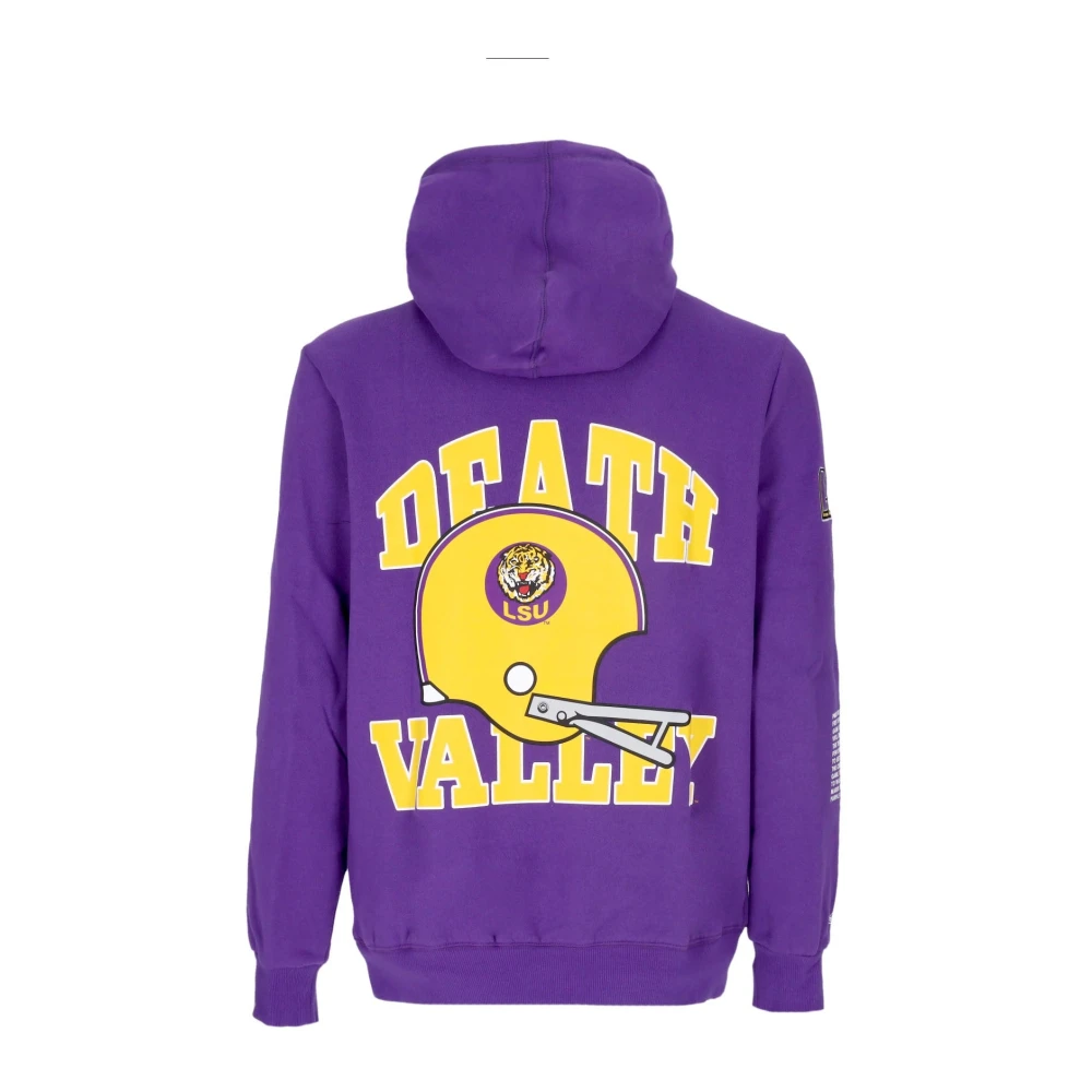 Mitchell & Ness LSU Tigers Basketbalteam Hoodie Purple Heren
