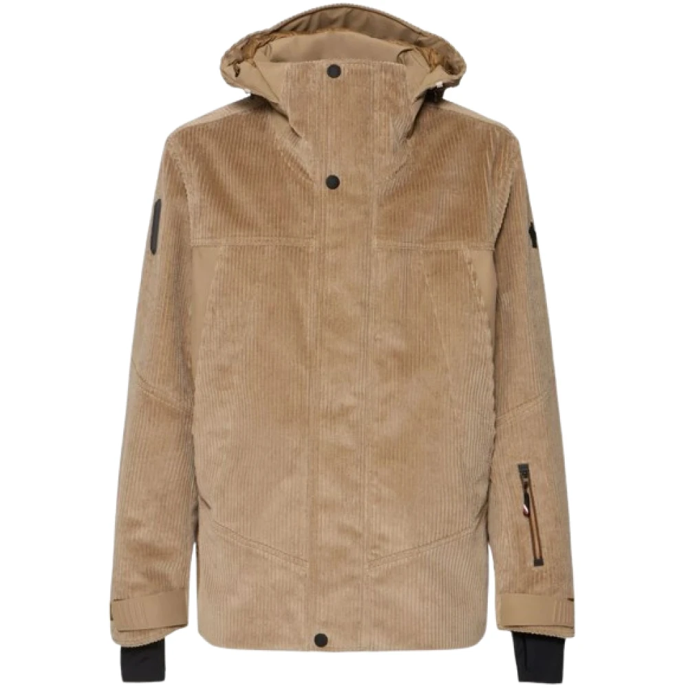 Moncler Stijlvolle Winterjas voor Mannen Beige Heren
