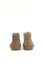 sneaker-a-double-boucle-en-daim-greige