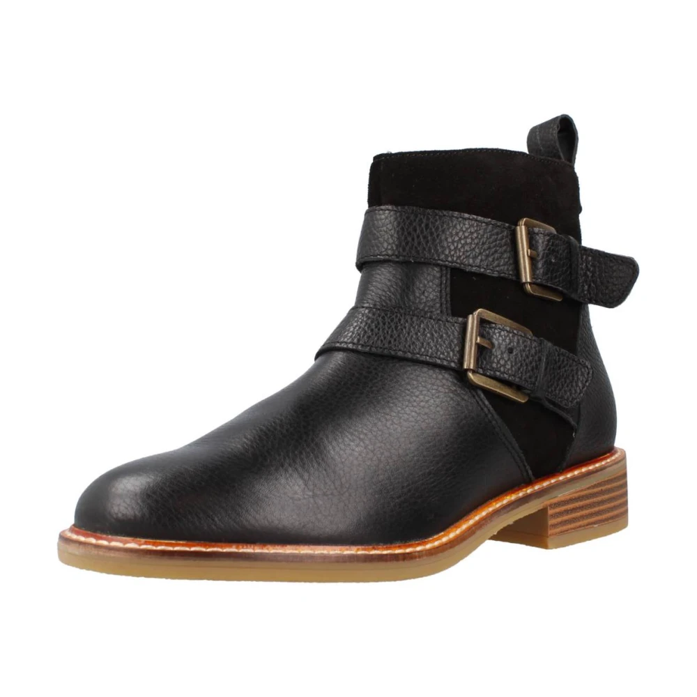 Clarks Ankle Boots Black Dames