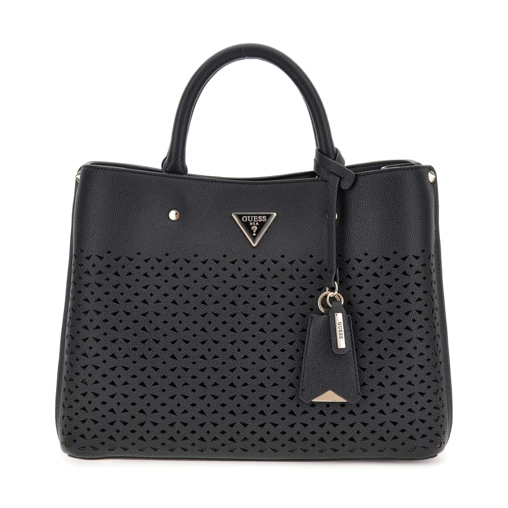 Guess Zwarte Meridian Girlfriend Schoudertas Black Dames