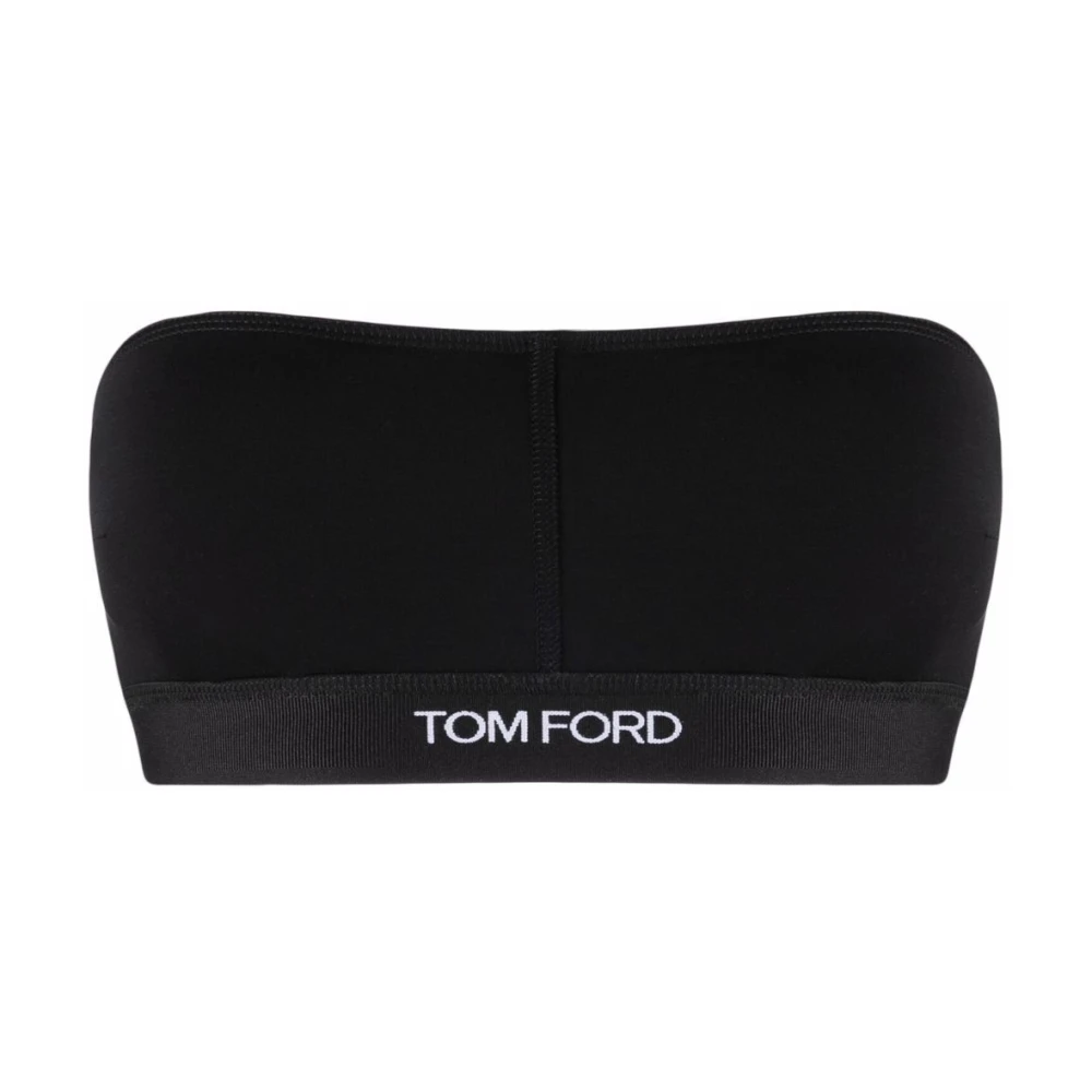Tom Ford Women's Black Underwear - Sleeveless Tops - S - Tops