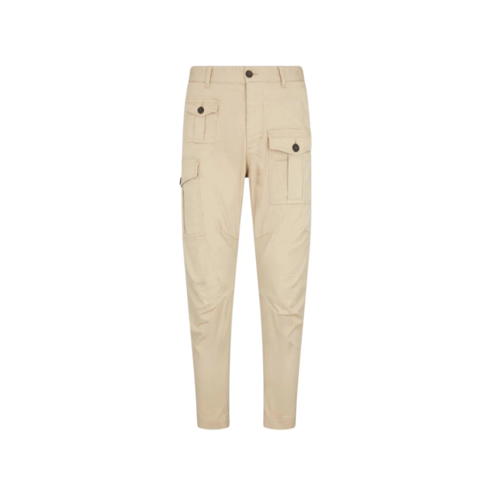 Dsquared2 Cargo Icon Broek Beige Heren