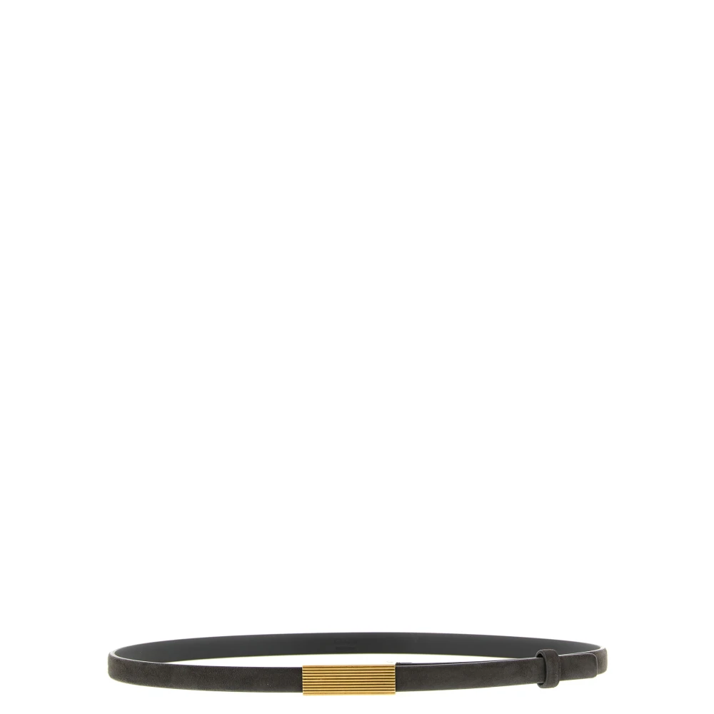 Khaite Brown Empire Belt - Female - Belts - 80 Cm - Accessories