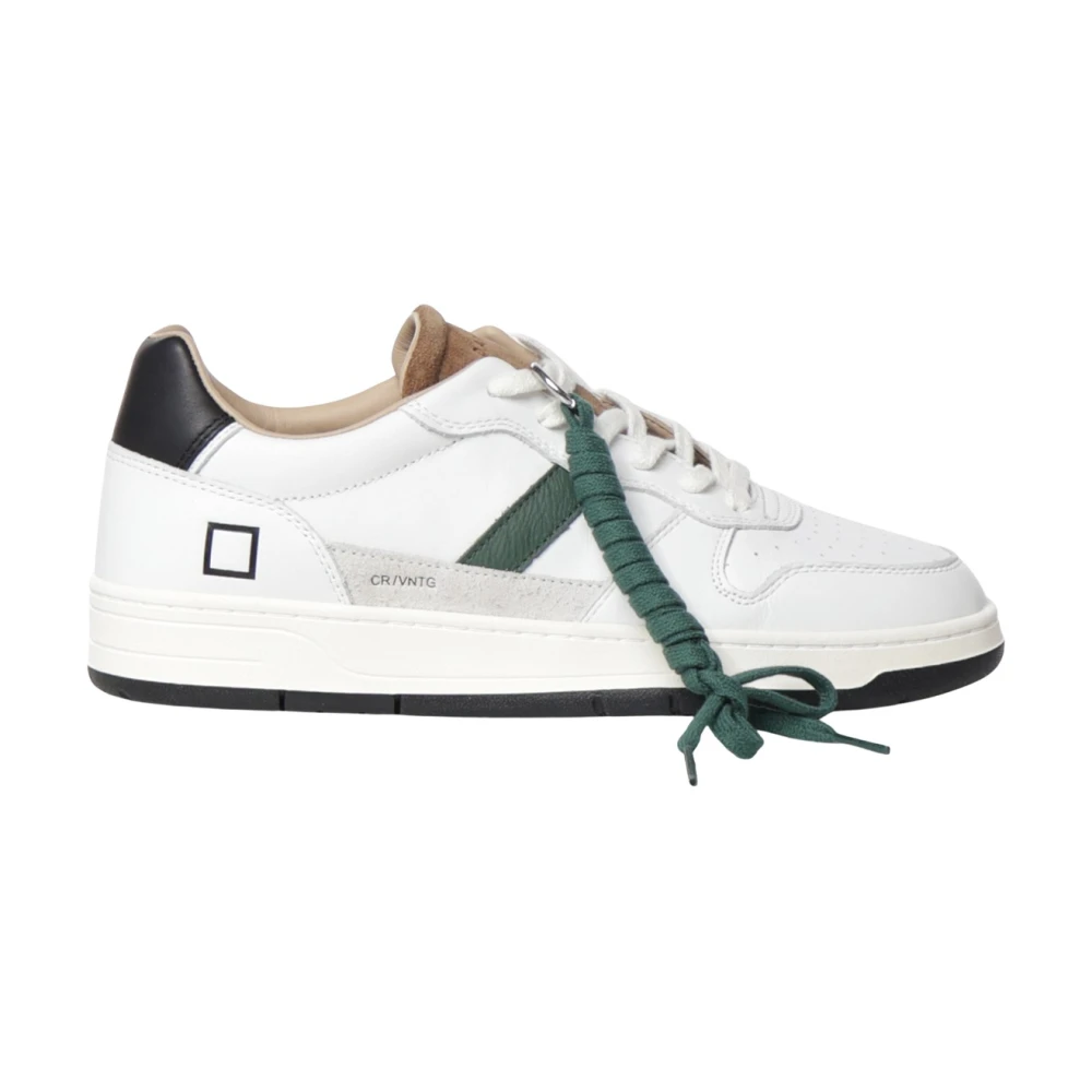 D.a.t.e. Uomo Bianco - Court 2.0 Vintage - Shoes - 41 Eu - Immagine 3