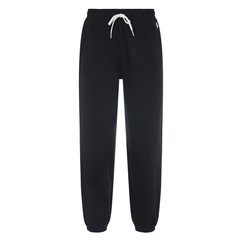 Polo Ralph Lauren Donna Nero Pantaloni Caviglia Atletici
