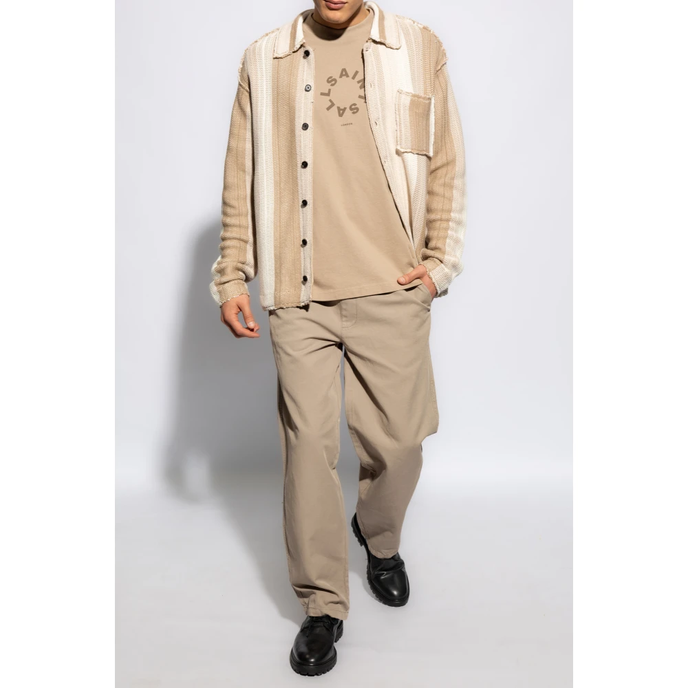 AllSaints Hanbury Broek Beige Heren