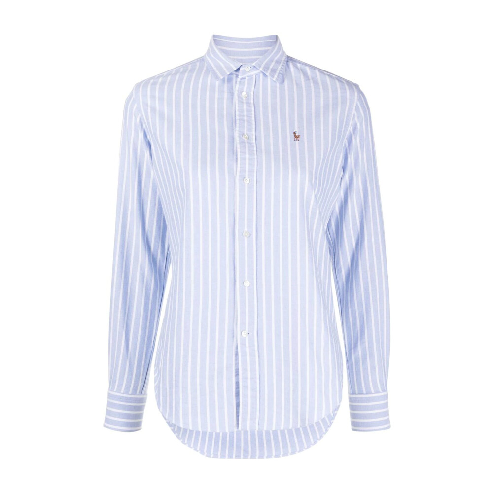 Camicia blu cheap ralph lauren