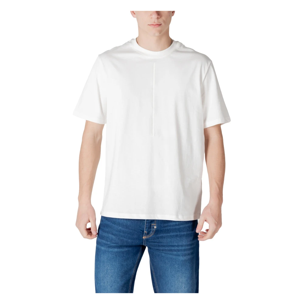 Antony Morato Klassiek Katoenen T-shirt voor Mannen White Heren