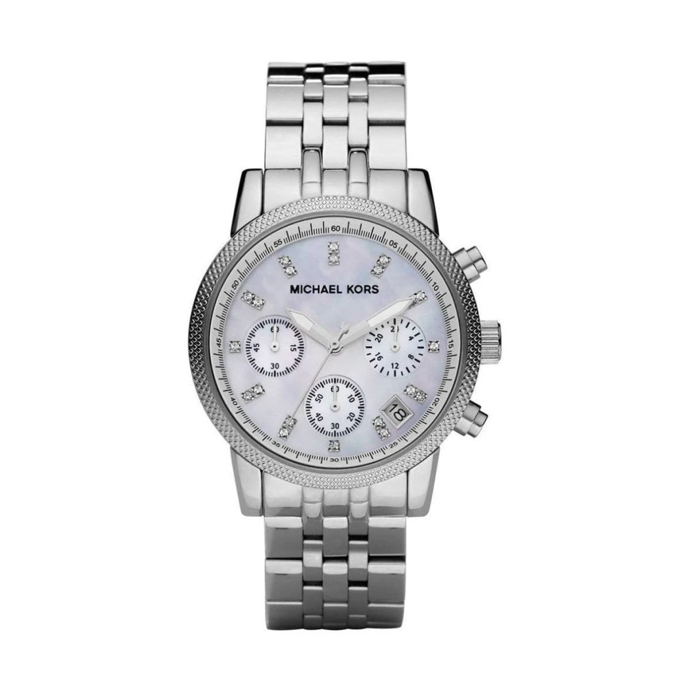 Michael Kors Donna Argento Orologio Da Cronografo Mk5020 - Immagine 2