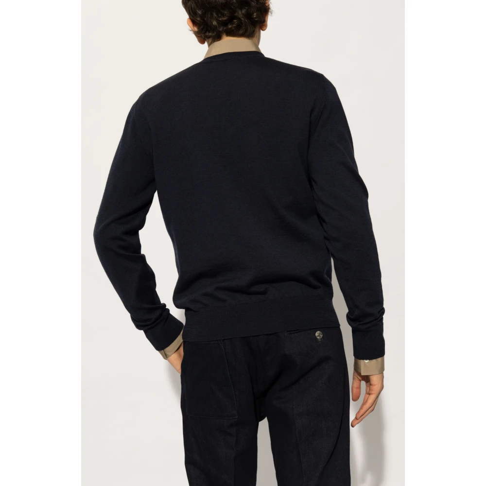 Dsquared2 Wollen trui Blue Heren