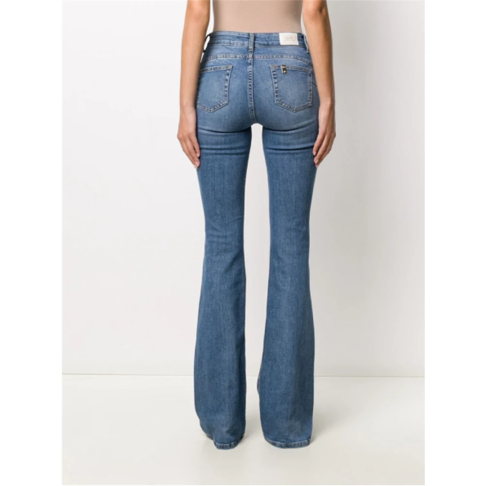 Liu Jo Flared Jeans van Blue Dames