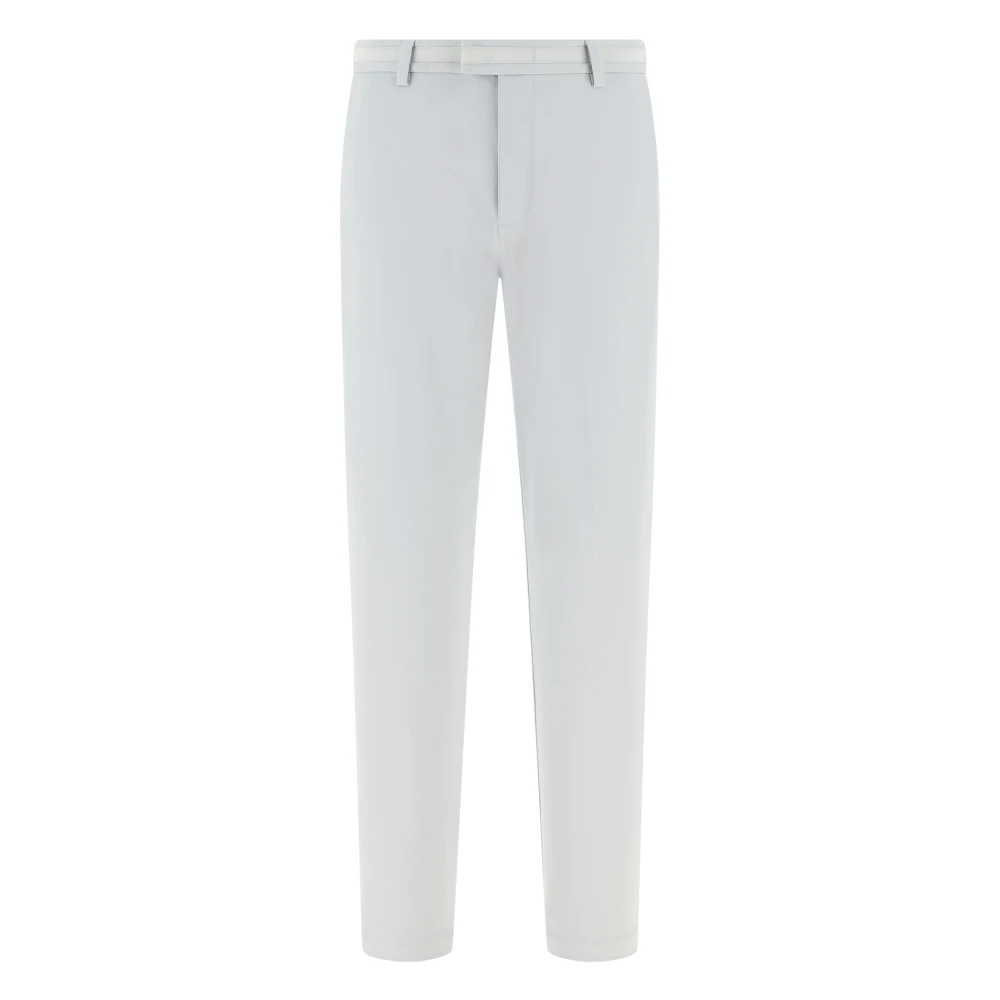 Boggi Milano Grå B-Tech Stretch Nylon Byxor