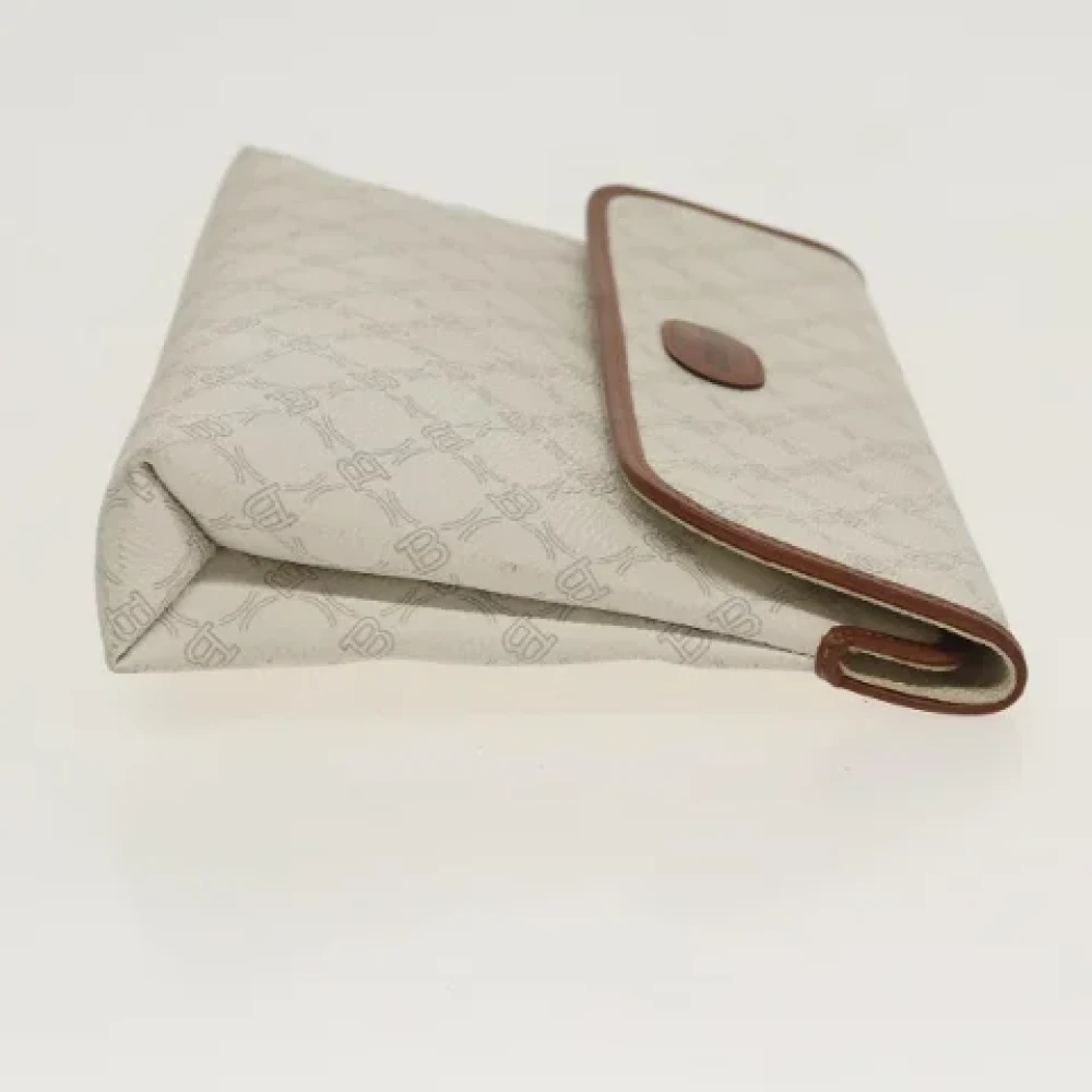 Bally Pre-owned Leather clutches White Dames
