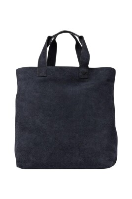 blue-suede-tote-bag-stylish-model