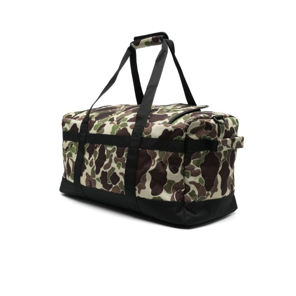 Carhartt WIP Camouflage Print Bum Bag met Logo Patch Multicolor Heren