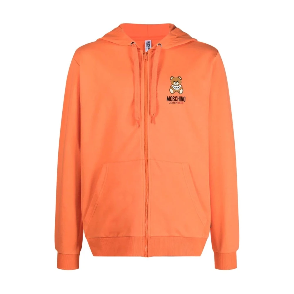 Moschino Pre-Owned Sweatshirt met rits Orange Heren