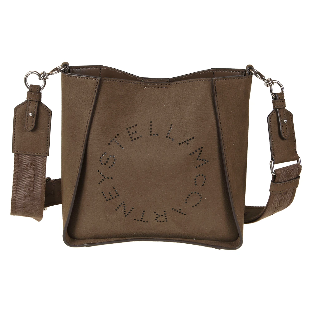 Stella Mccartney Women's Brown Cross Body Bags, One Size, Logo Crossbody Bag