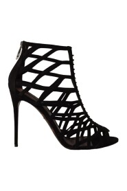 Sandalen met hoge hakken